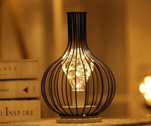 Lightweight Iron Lamp