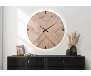 Heavy Duty Linen Clock
